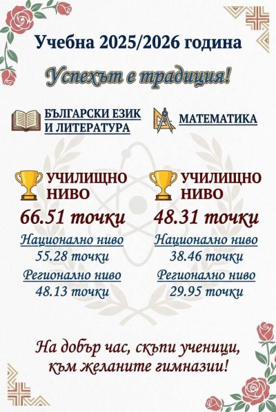 Успехът е традиция 1