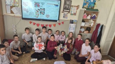 Учениците от 4а клас и от 2а клас отбелязаха Световния ден на сърцето 1